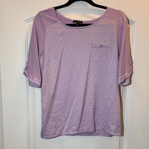 The Limited Lilac Top Large EUC